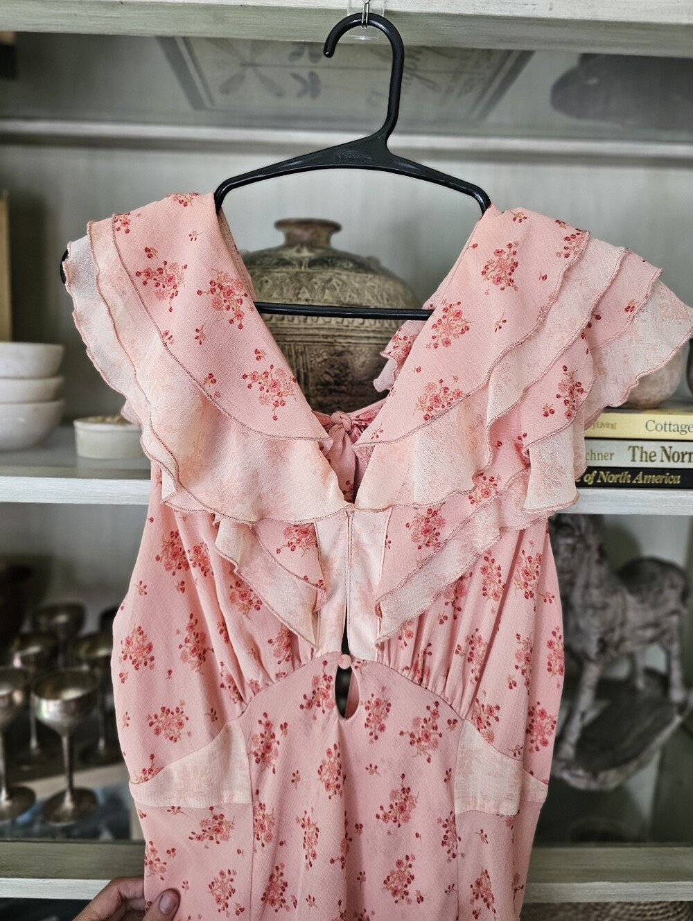 Free People Joaquin Whimsical Garden Cottagecore Prairiecore Dress Medium - Picture 11 of 16